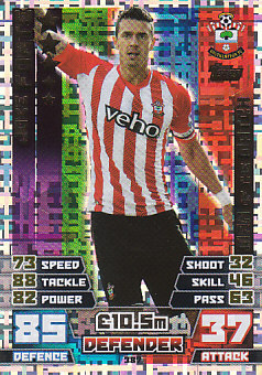 Jose Fonte Southampton 2014/15 Topps Match Attax Man of the Match #387